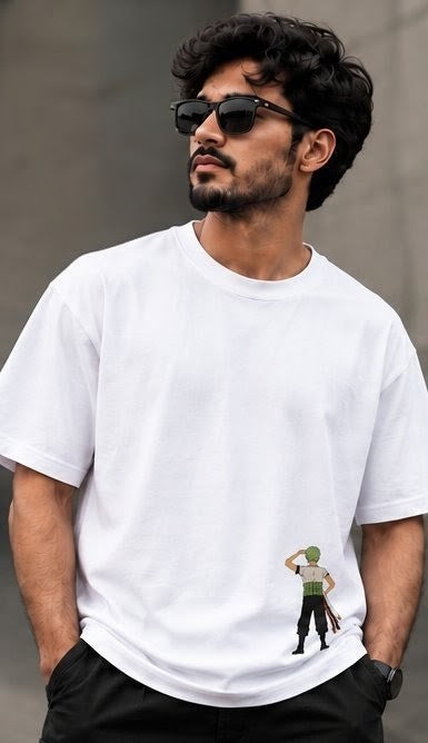 ZARVE ZORO T-Shirt — White