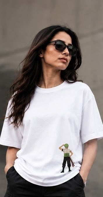 ZARVE ZORO T-Shirt — White
