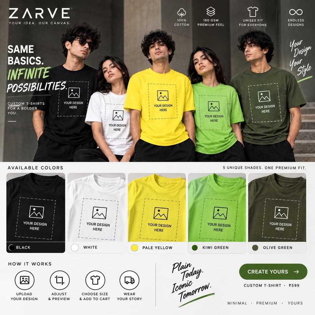 ZARVE Custom T-Shirt