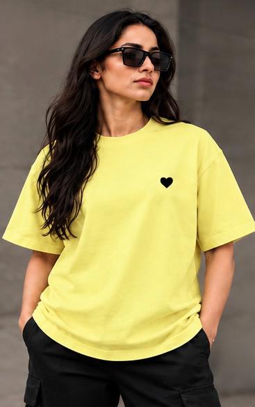 Anatomy of Mom’s Heart Graphic T-Shirt – Pale Yellow