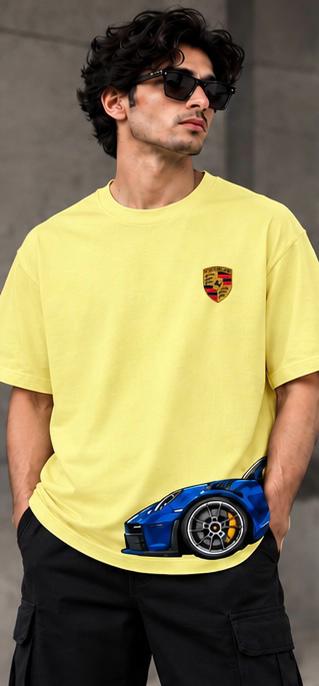 ZARVE Porsche-Inspired Car T-Shirt
