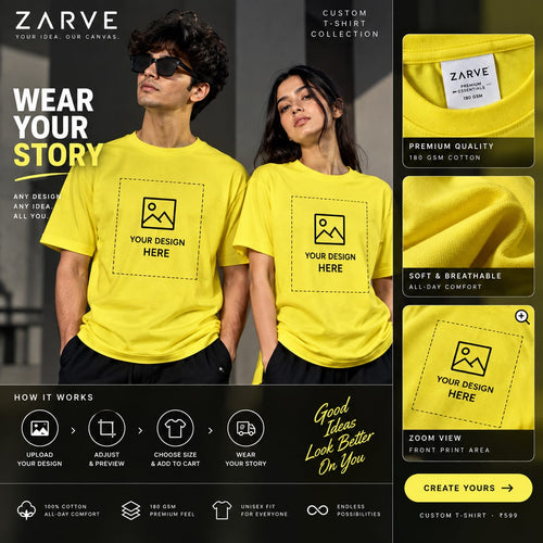 ZARVE Custom T-Shirt
